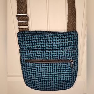 [THIRTY-ONE] Retired Pattern □■ Organizing Shoulder Bag - Teal Houndstooth…